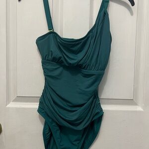 Teal Womens One Piece Swimsuit